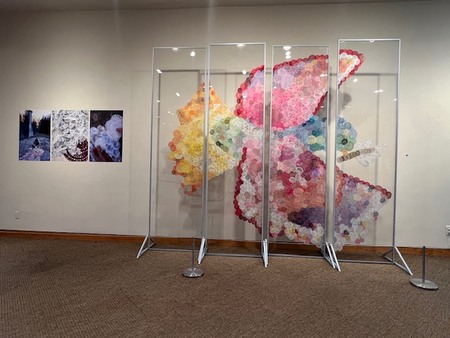 Umetniška instalacija Ptica upanja za mir_Foto Eva Petrič